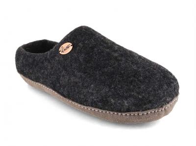 WoolFit Felt Slipper Boots Yeti Stone Gray / 36